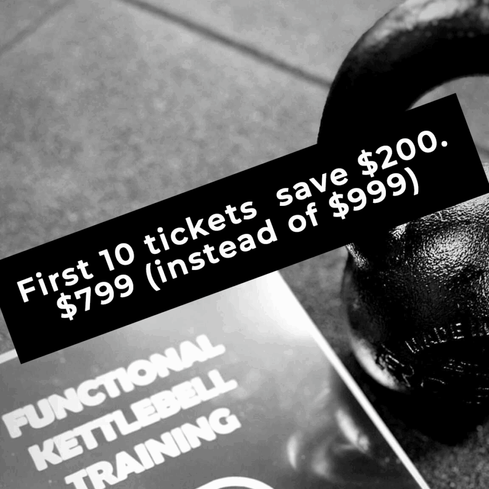 FUNCTIONAL KETTLEBELL TRAINING EARLY BIRD TICKET Orlando